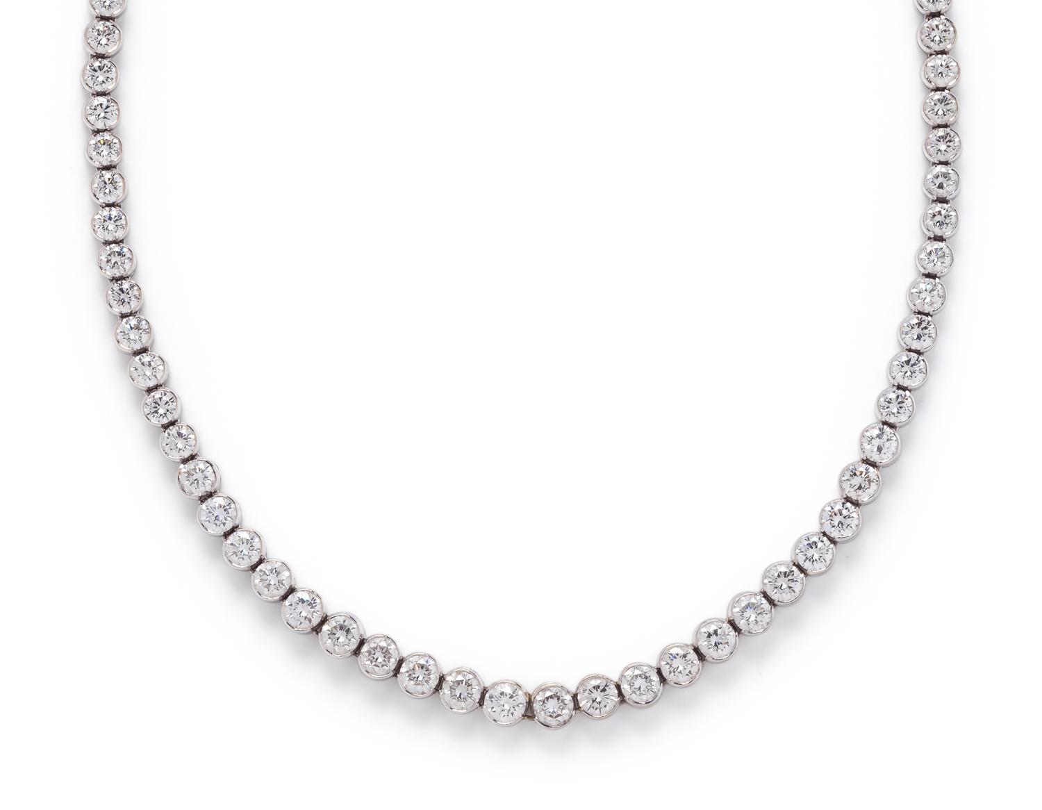 DIAMOND RIVIÈRE NECKLACE