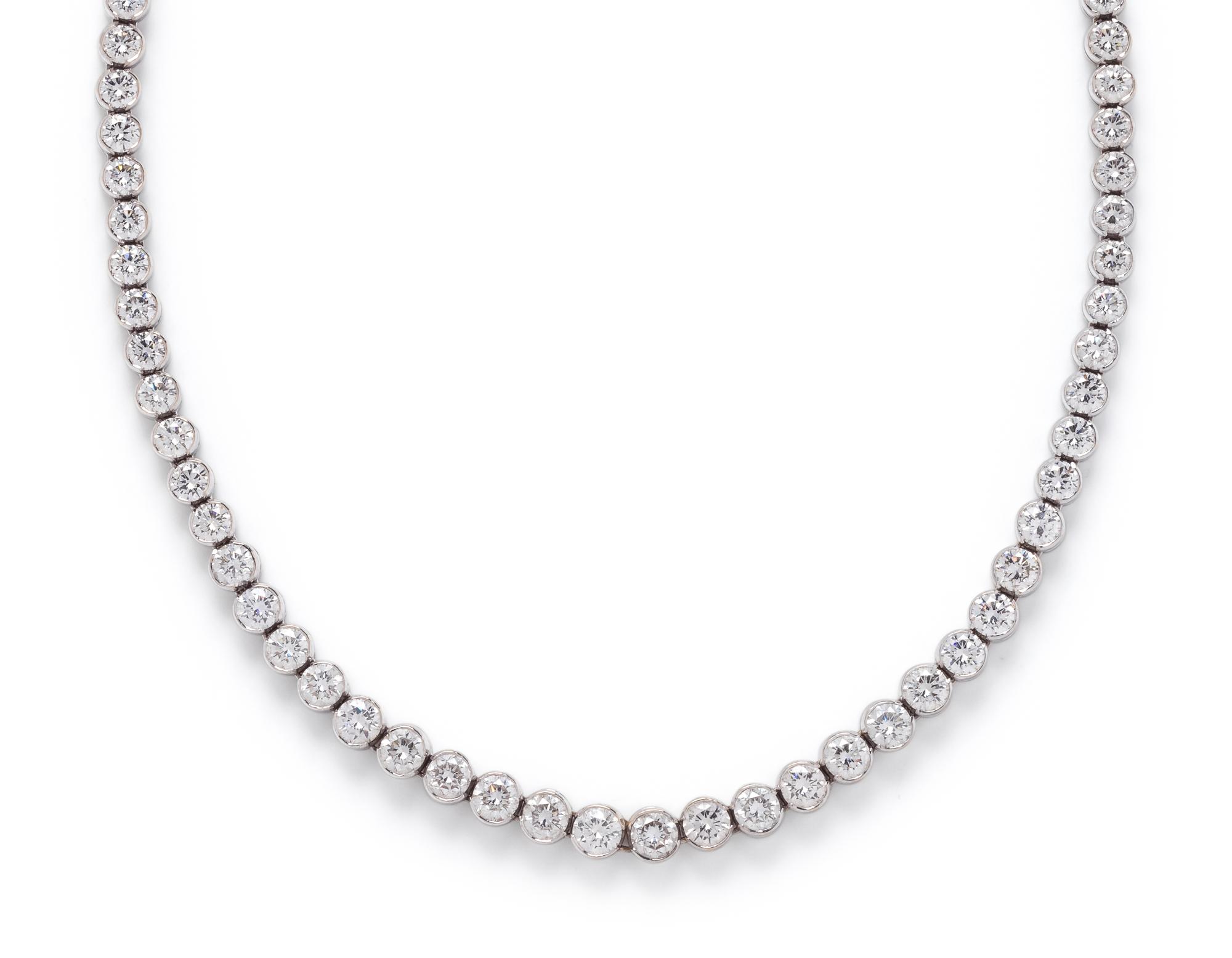 DIAMOND RIVIÈRE NECKLACE