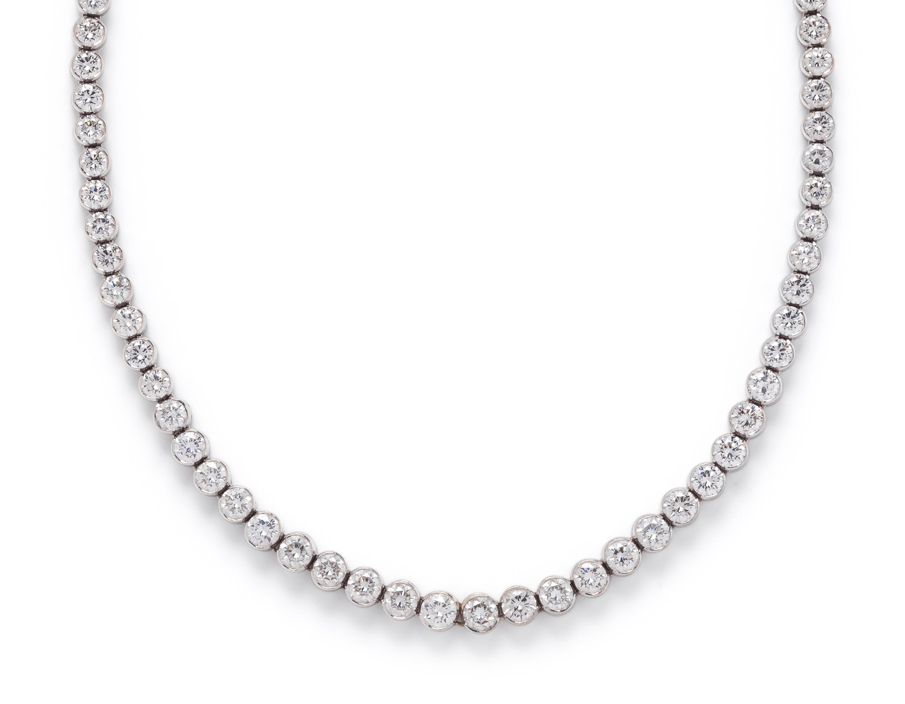 DIAMOND RIVIÈRE NECKLACE