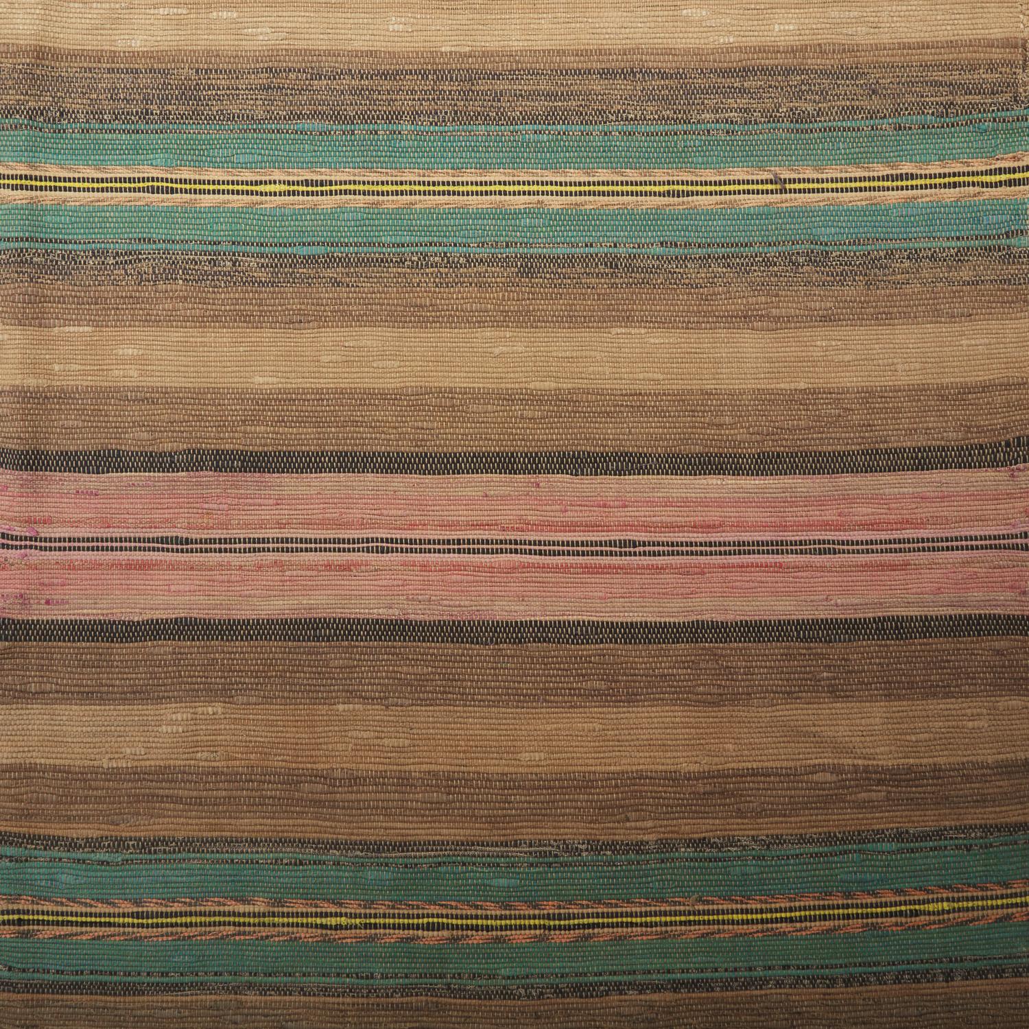 A Venetian Striped Wool Carpet