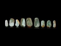 Twenty Chinese Jadeite Pendants