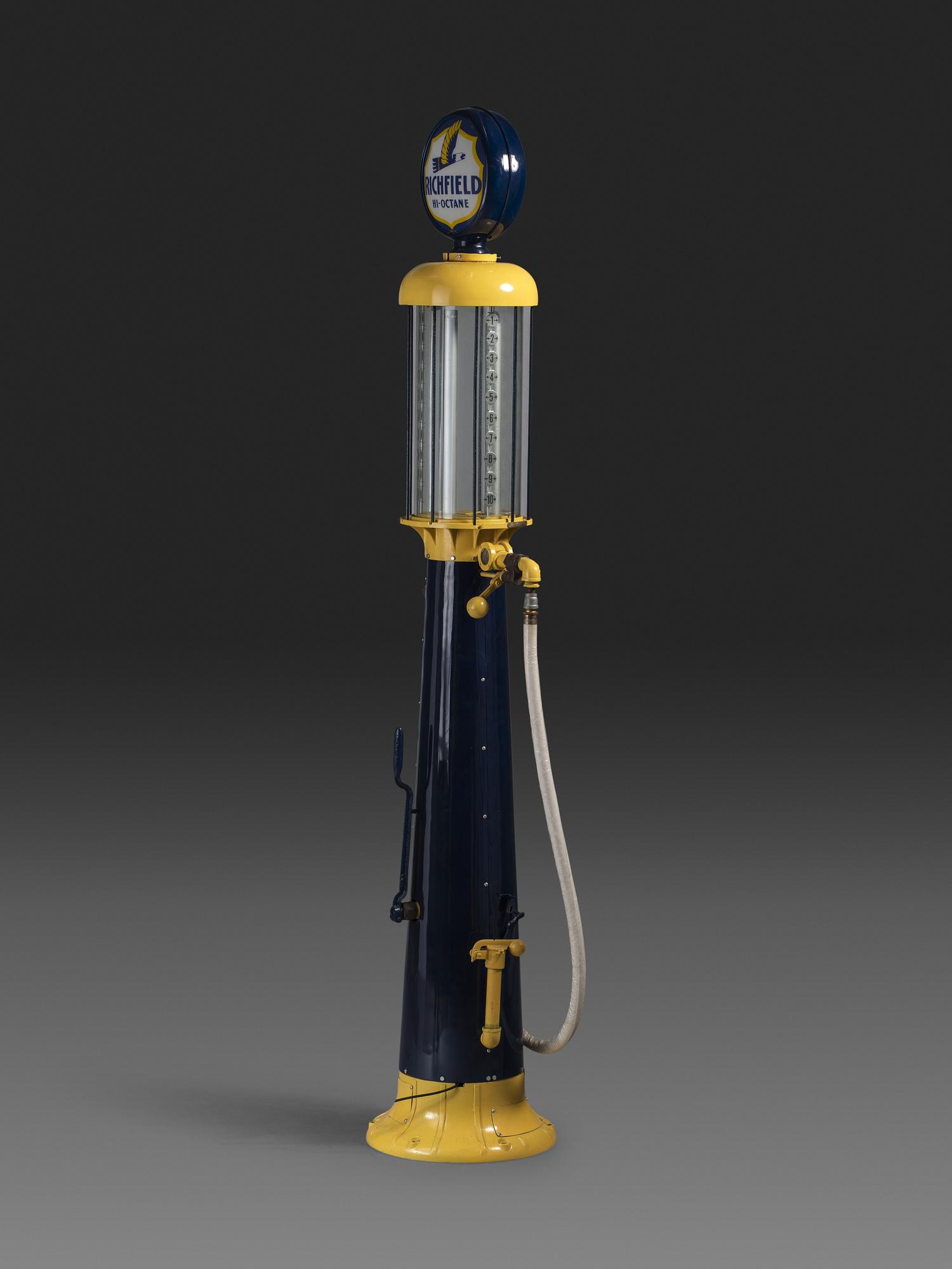 A Richfield Gravity Gasoline Pump