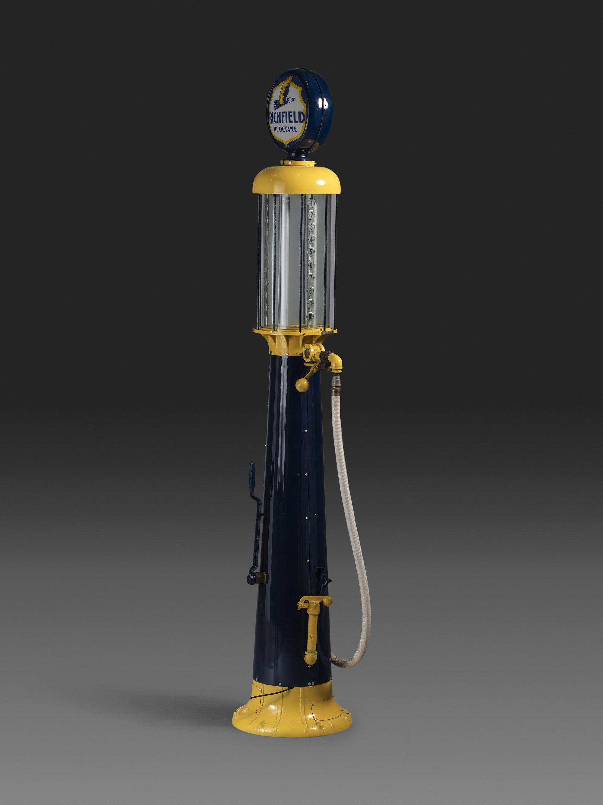 A Richfield Gravity Gasoline Pump