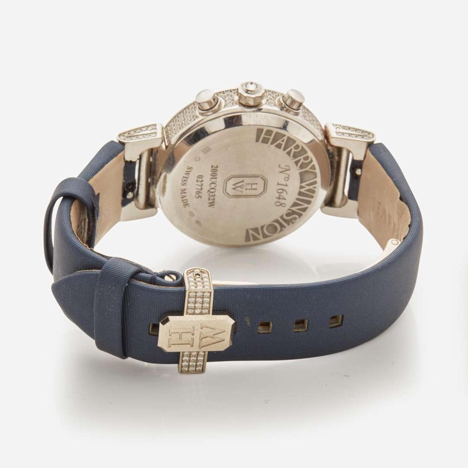 An 18K Harry Winston Premiere Chronograph