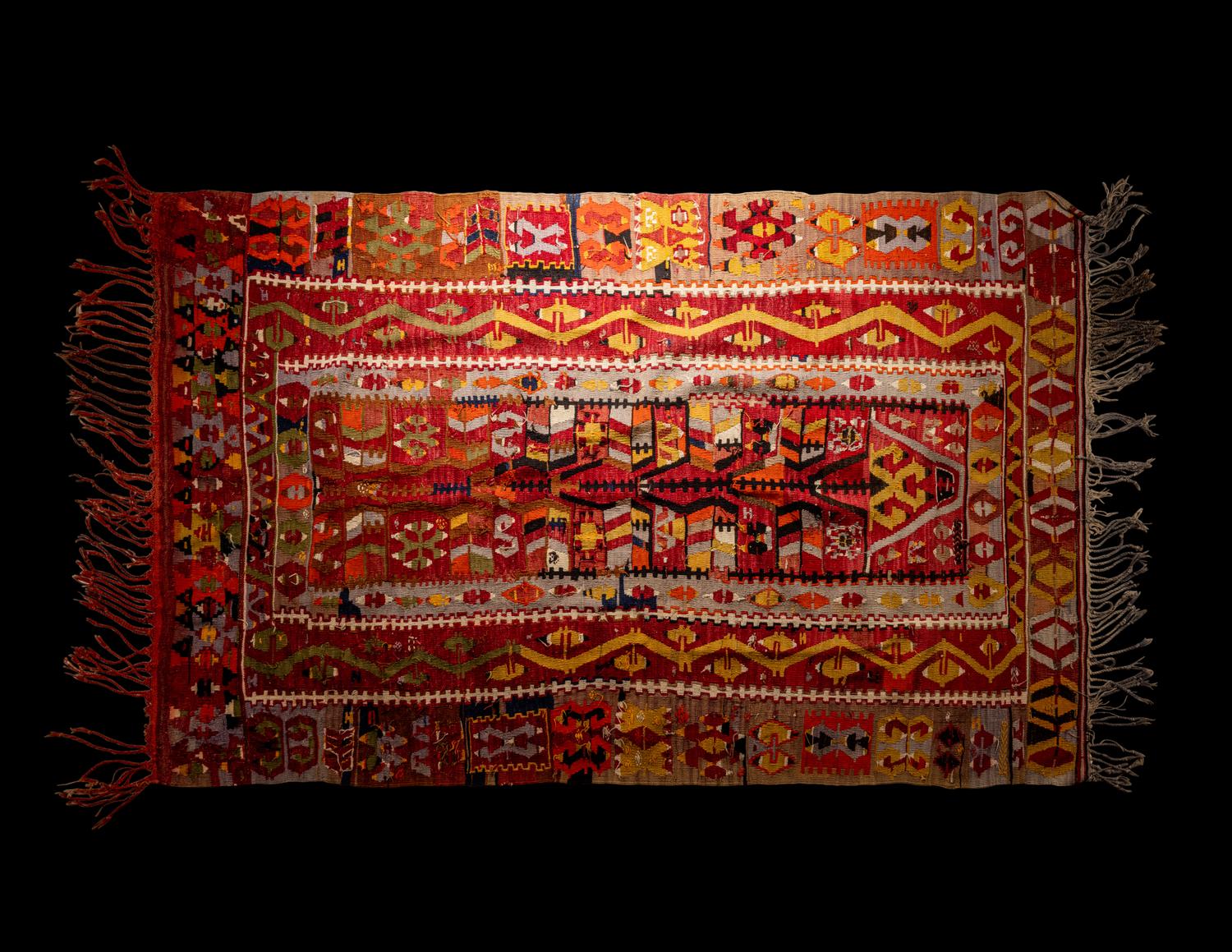 A Turkish Kilim Wool Rug