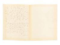LINCOLN, Abraham (1809-1865). Autograph letter, signed ("A. Lincoln"), to John Bennett. Springfield, Illinois, 7 March 1843.