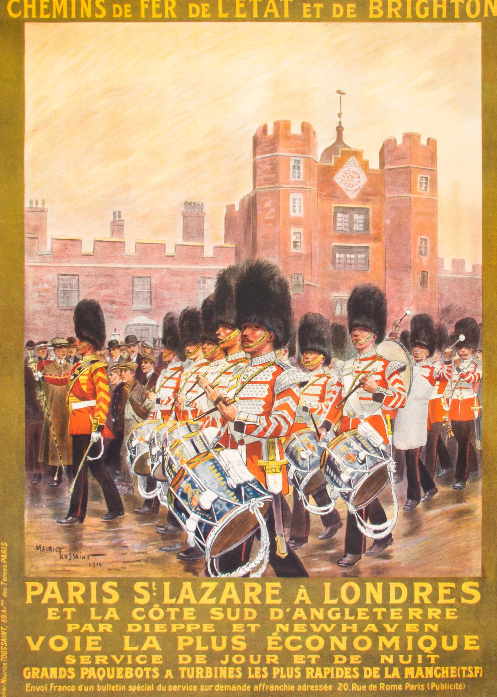 (WWI POSTERS) Four WWI French propaganda posters.