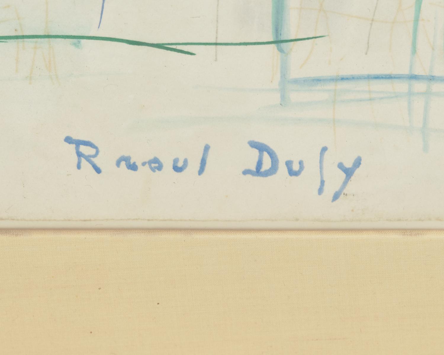 Raoul Dufy (French, 1877-1953) — New York Billboards , 1950