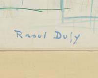 Raoul Dufy (French, 1877-1953) — New York Billboards , 1950