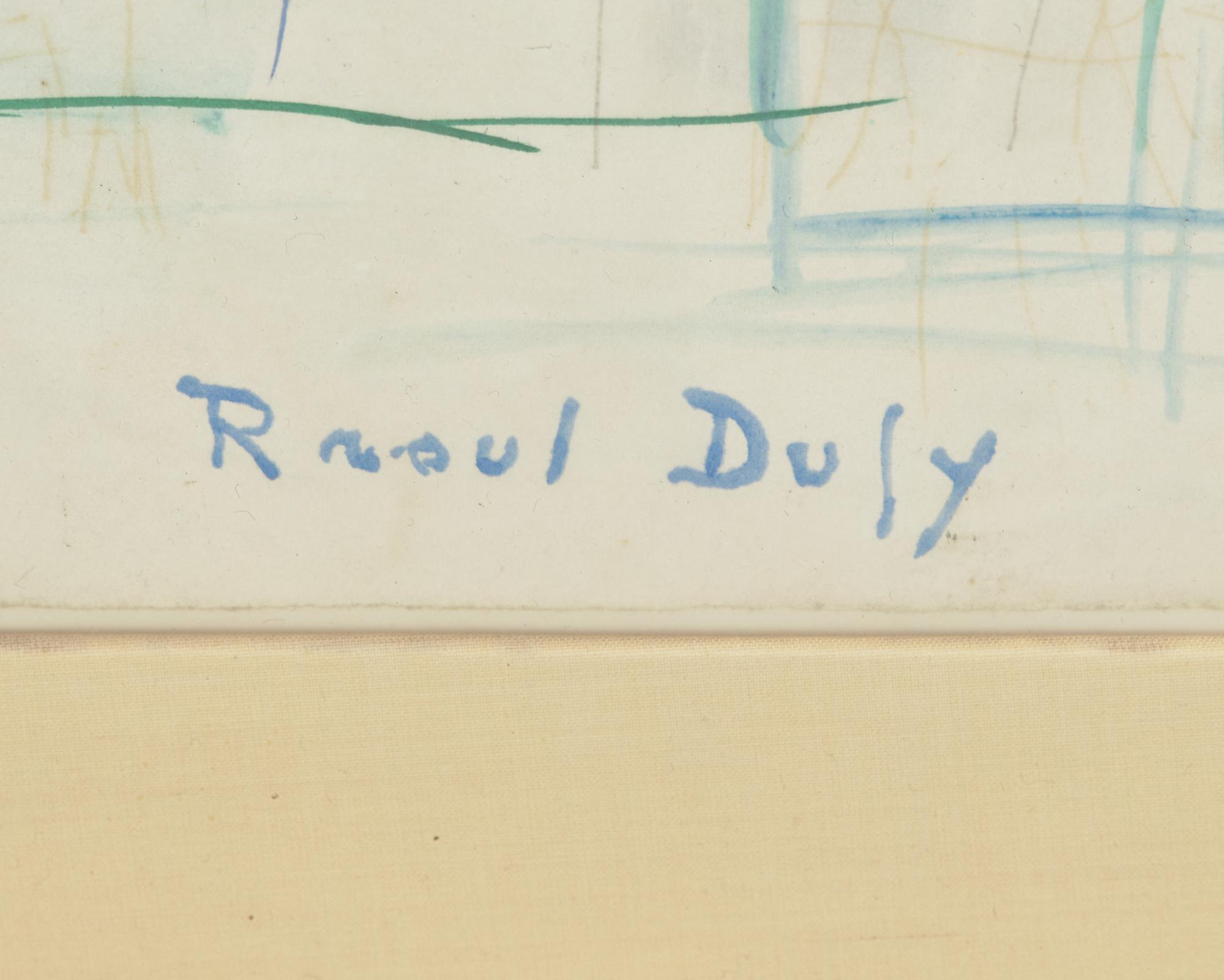 Raoul Dufy (French, 1877-1953) — New York Billboards , 1950