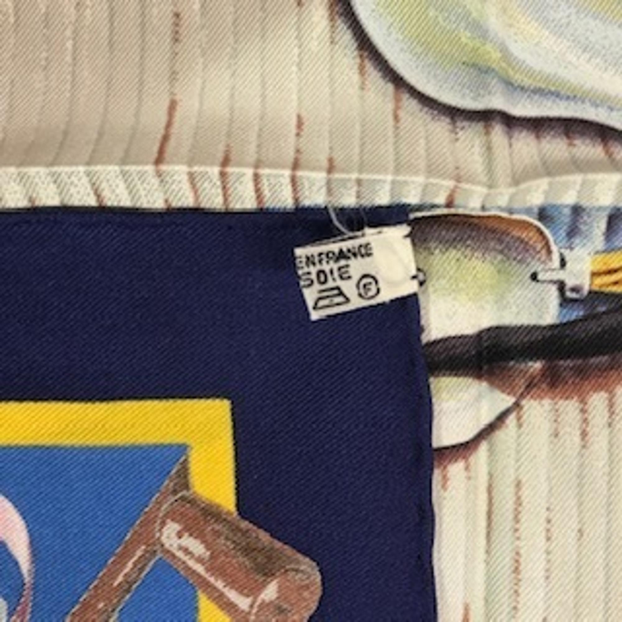 Hermès 90cm Silk Scarf