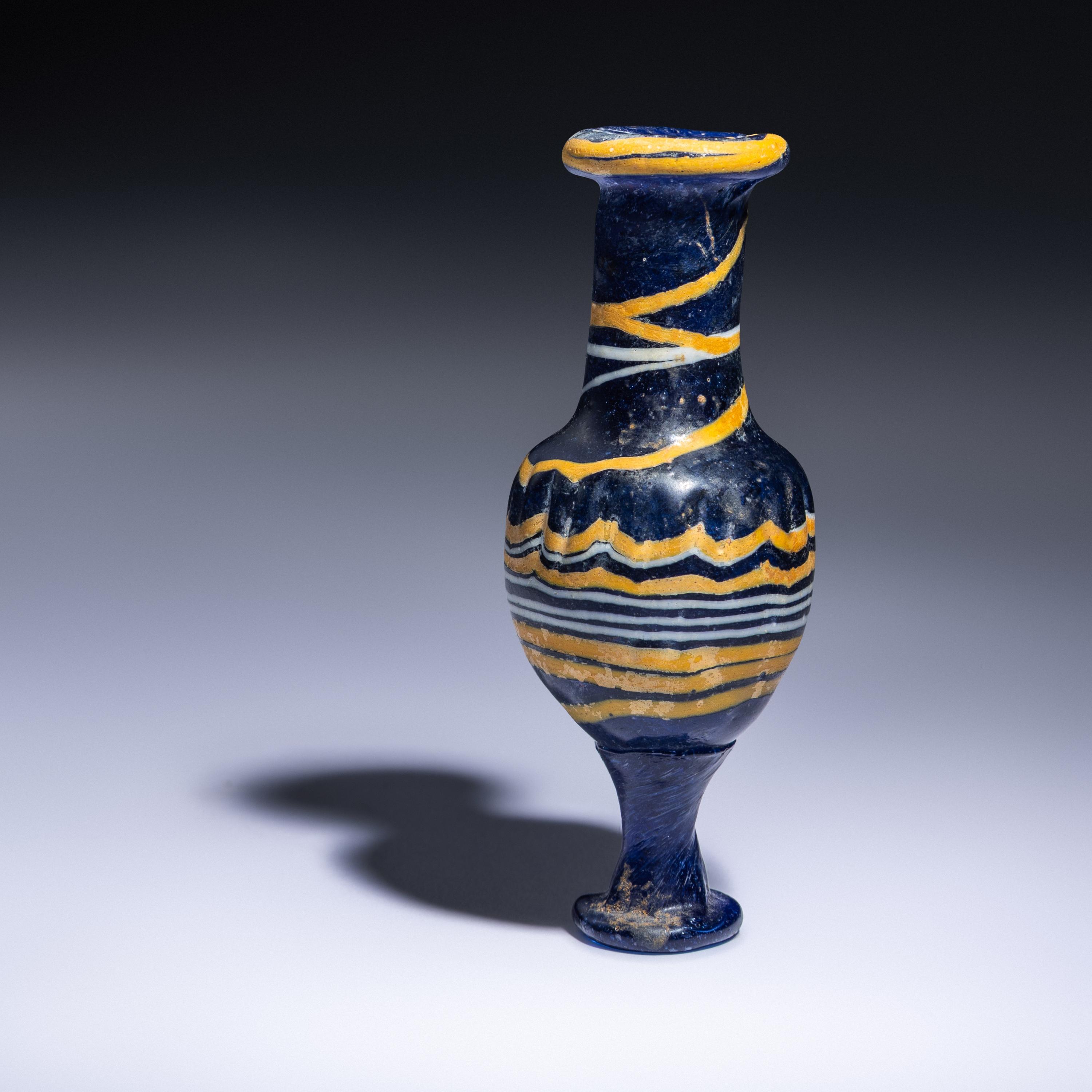 A Hellenistic Core-Formed Glass Balsamarium