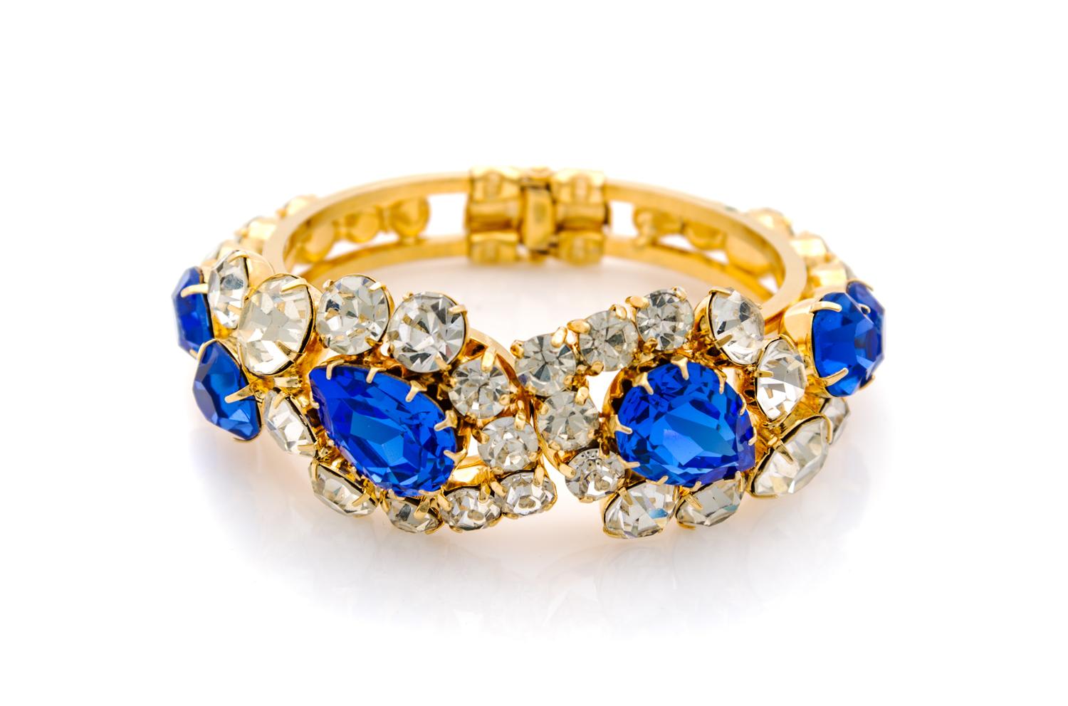 A Hattie Carnegie Rhinestone Bracelet,