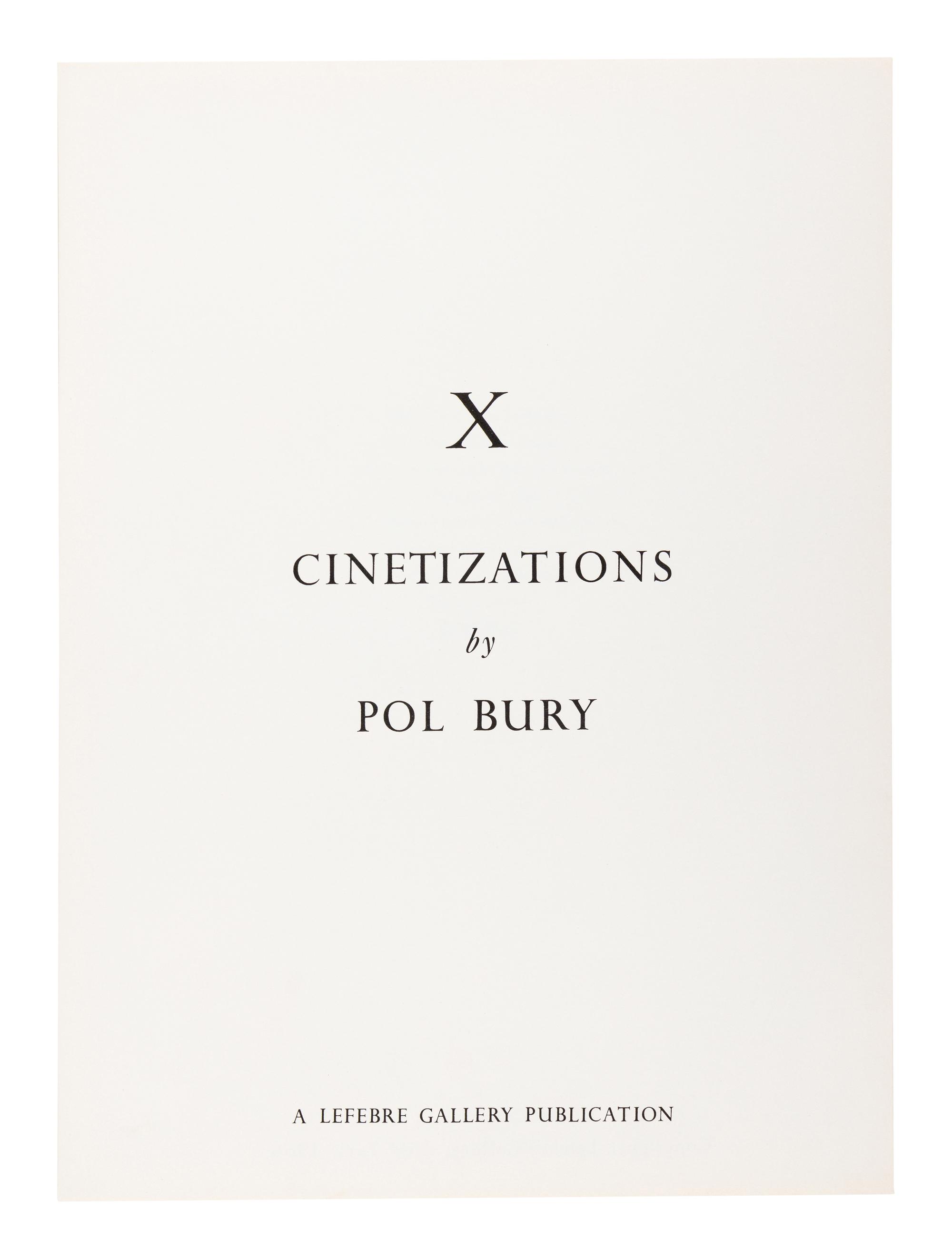 X Cinetizations Portfolio, 1966