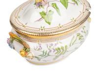 A Royal Copenhagen Flora Danica Porcelain Covered Tureen
