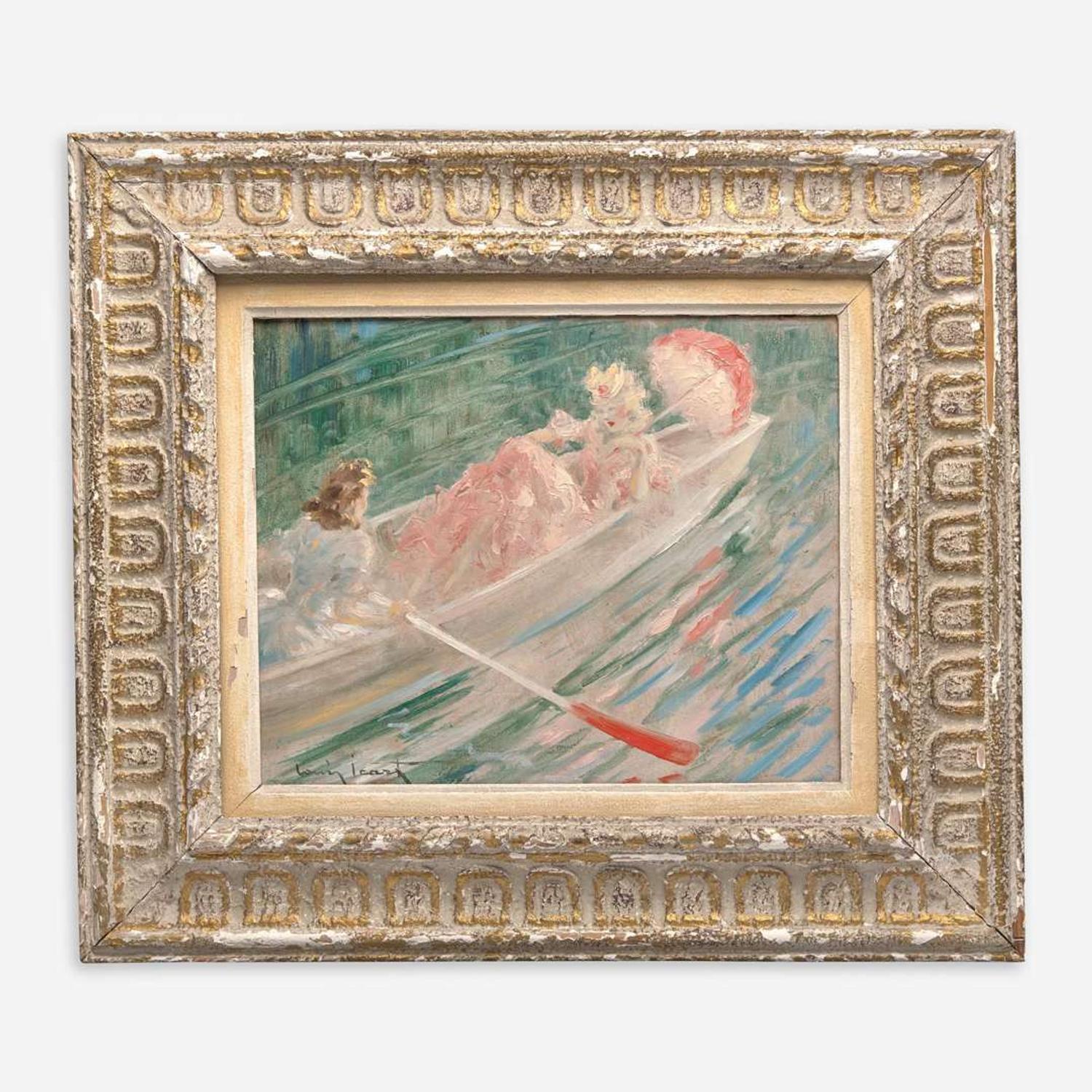 Louis Icart (French, 1888-1950) Promenade en Barque