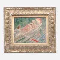 Louis Icart (French, 1888-1950) Promenade en Barque