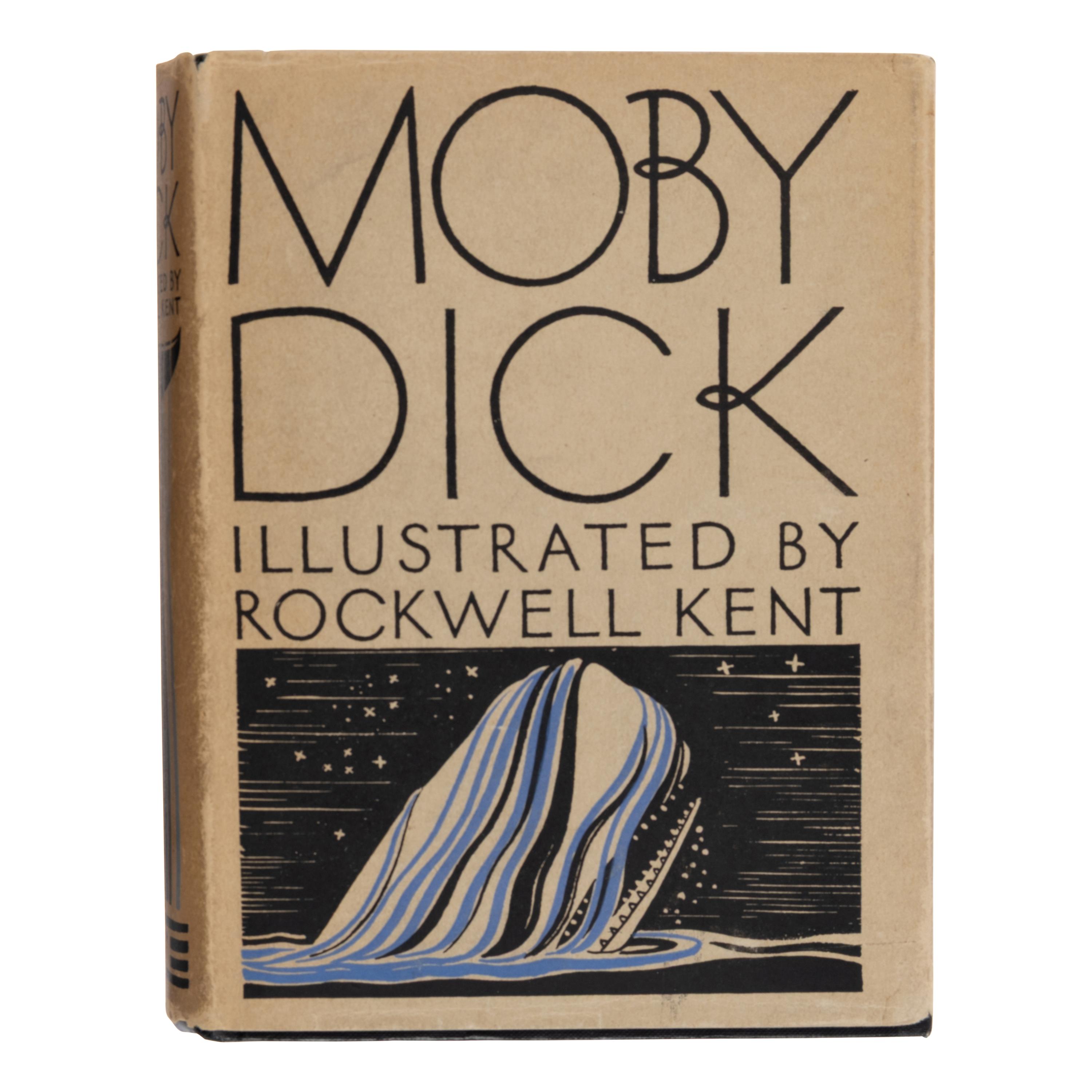 [Kent, Rockwell (1882-1971), illustrator]. -- Melville, Herman (1819-1891). Moby Dick; Or, the Whale . New York: Random House, 1930.