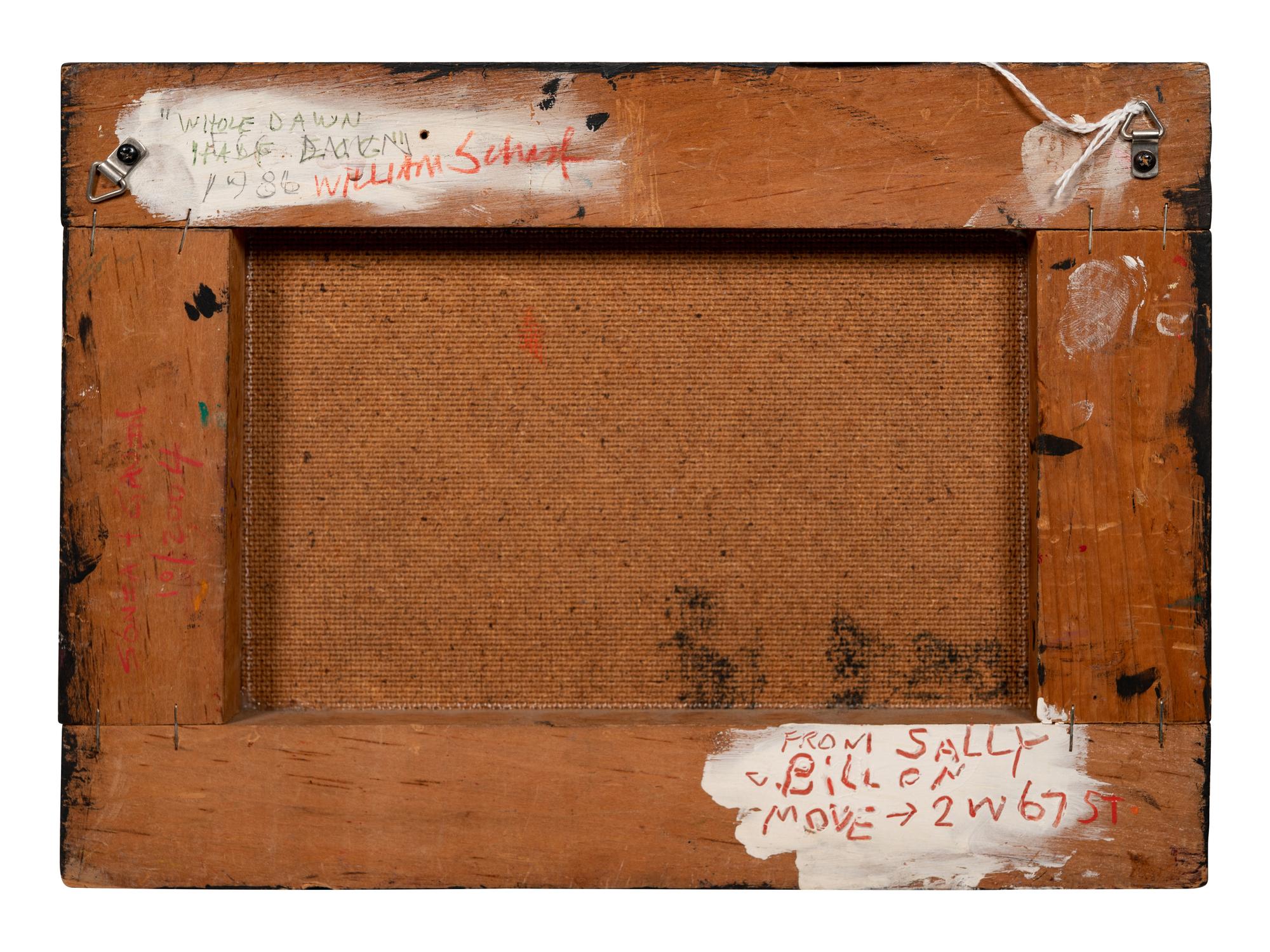Whole Dawn, Half Egg, 1986 and Untitled (a pair of works)