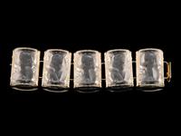 Lalique 'Enfants' Crystal Bracelet