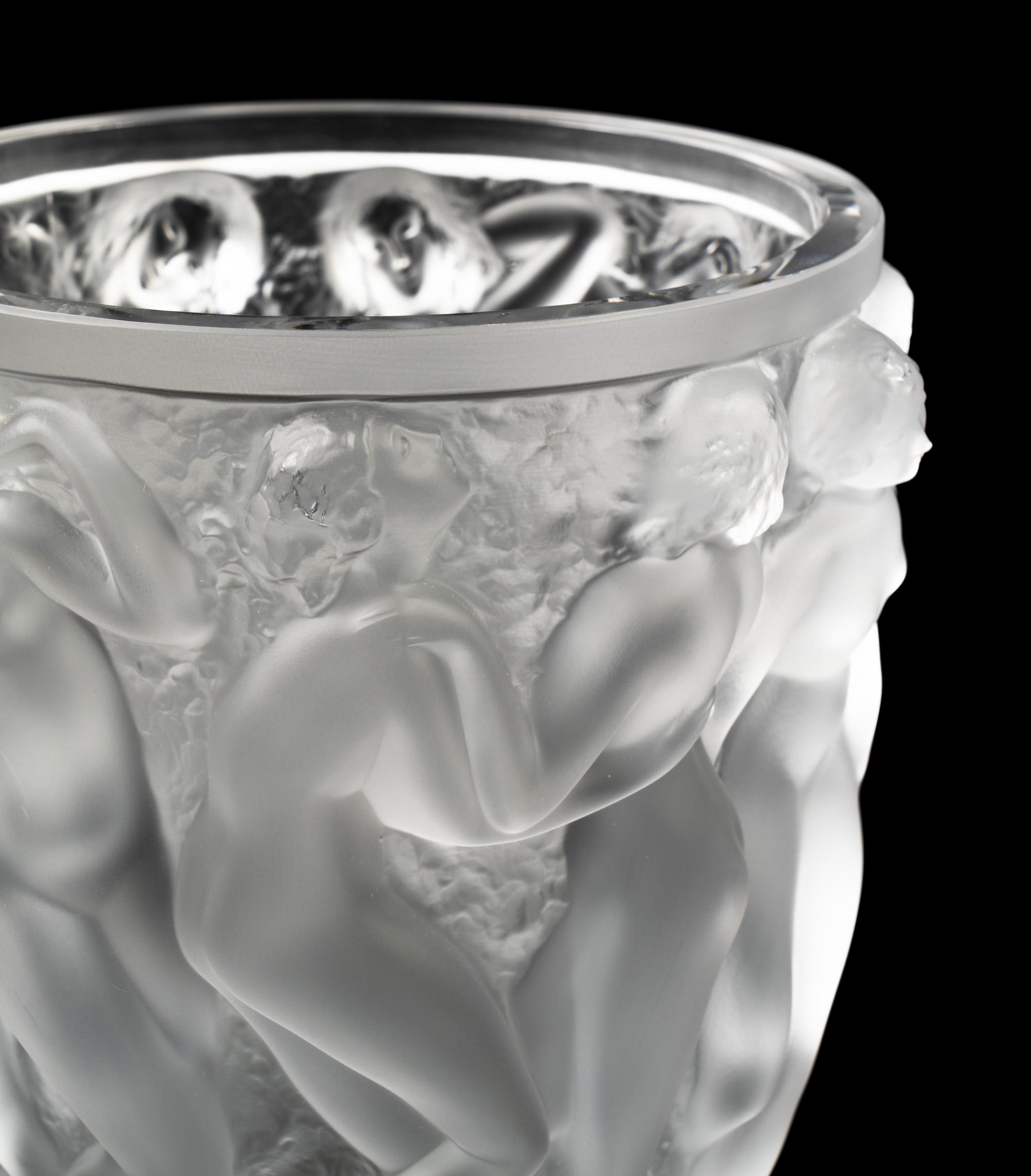 A Lalique Bacchantes Vase