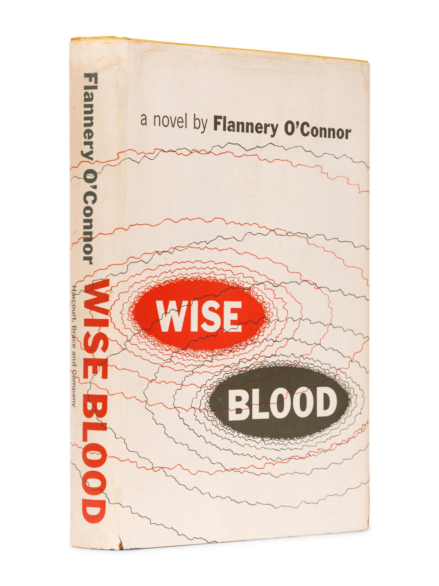 O'CONNOR, Flannery (1925-1964). Wise Blood . New York: Harcourt, Brace, [1952].