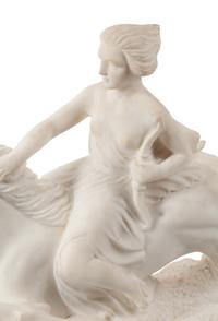 A Continental Marble Figural Group