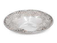 An American Silver Repousse Bowl