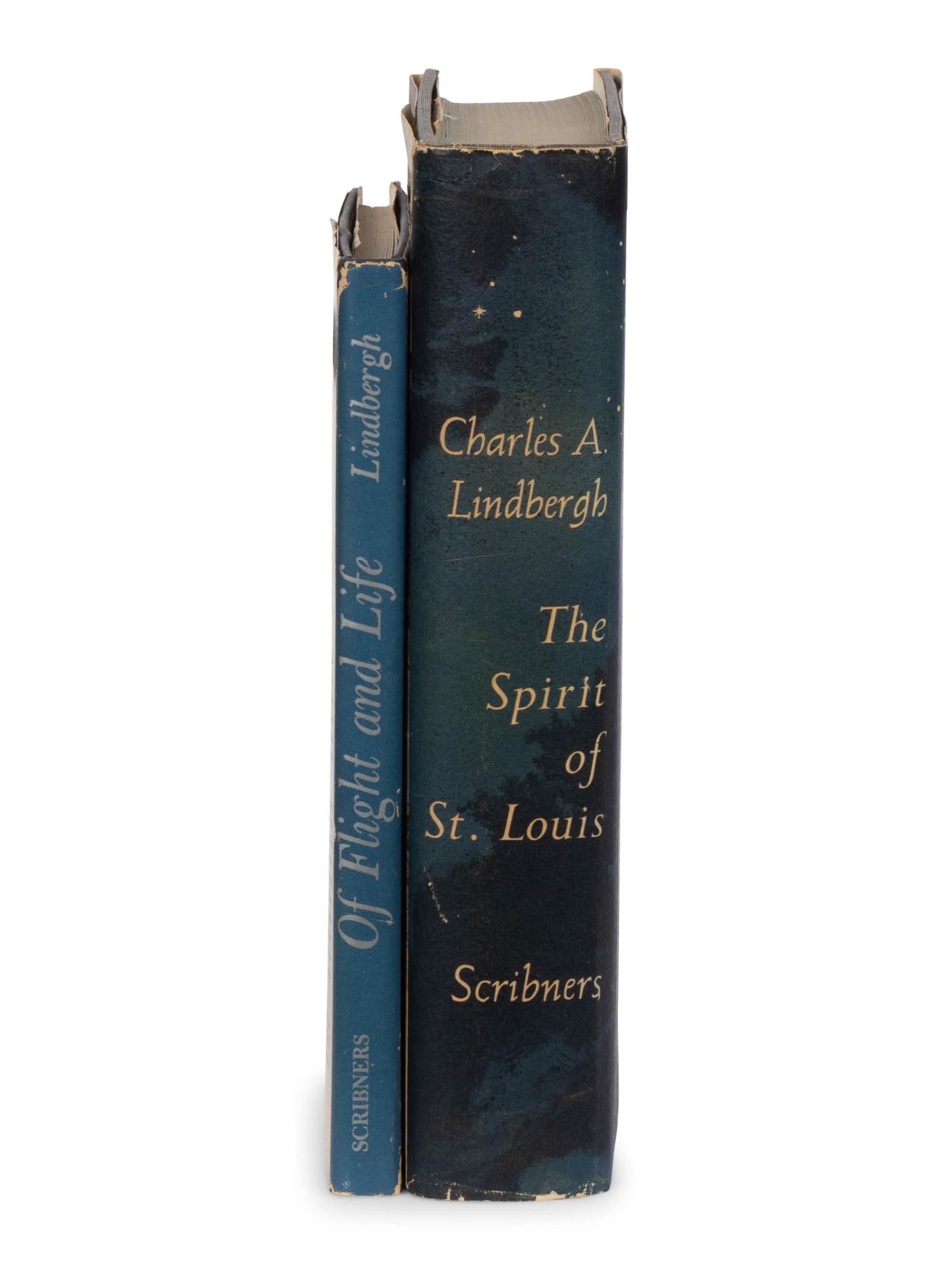 [AVIATION]. LINDBERGH, Charles A., (1902-1974). Two works, comprising: