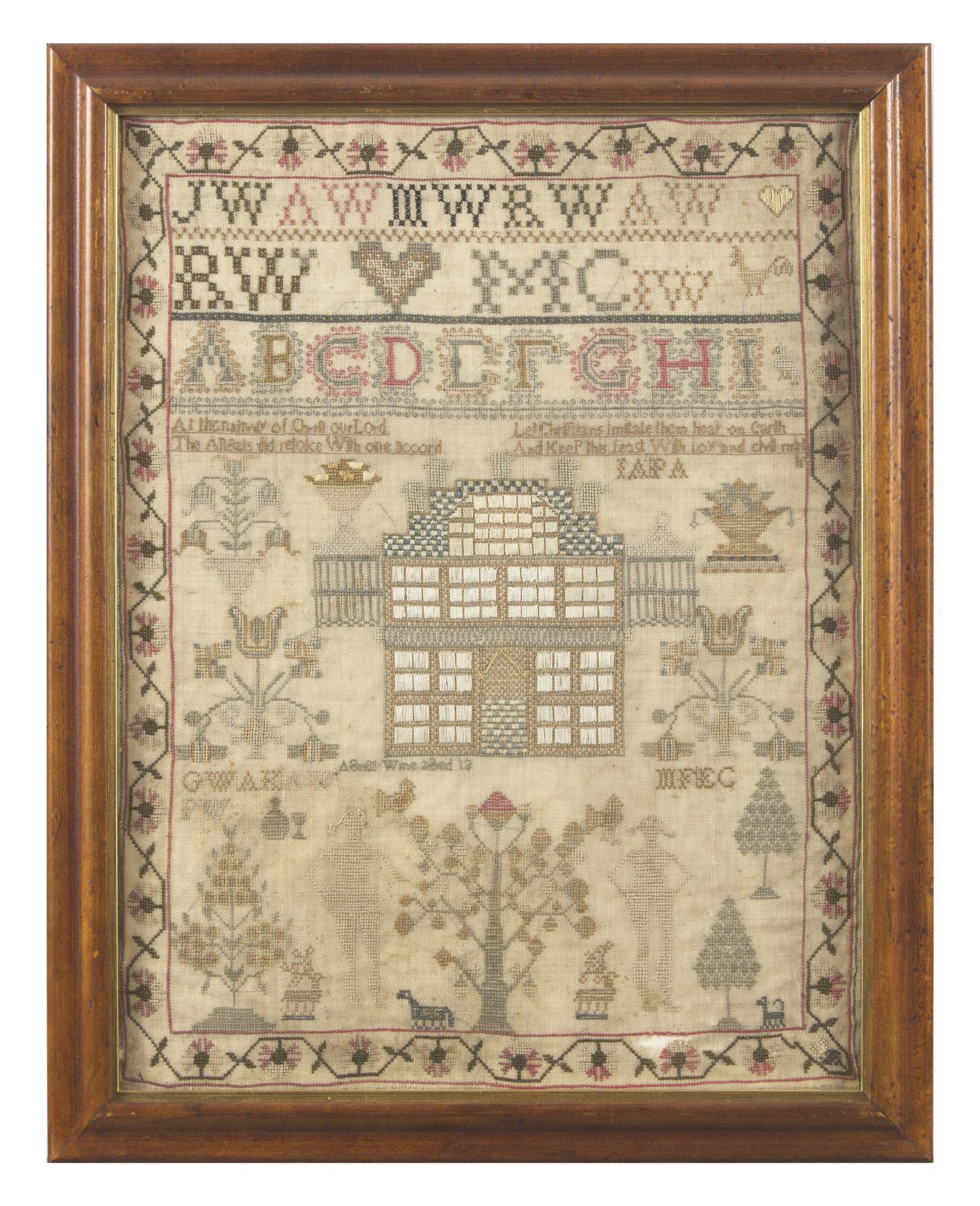 A Group of Three English or American Needlework Samplers