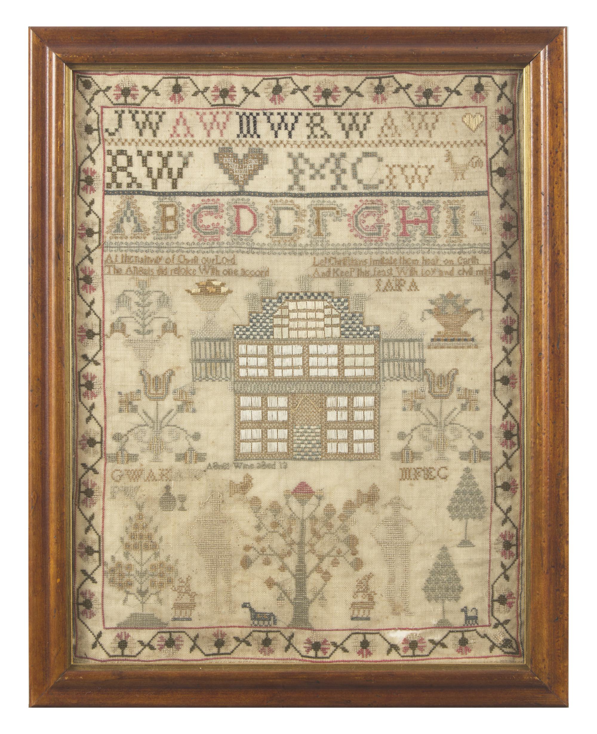 A Group of Three English or American Needlework Samplers