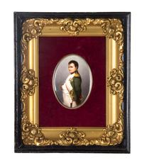 A Berlin (K.P.M.) Porcelain Plaque, Height 16 x width 13 inches.