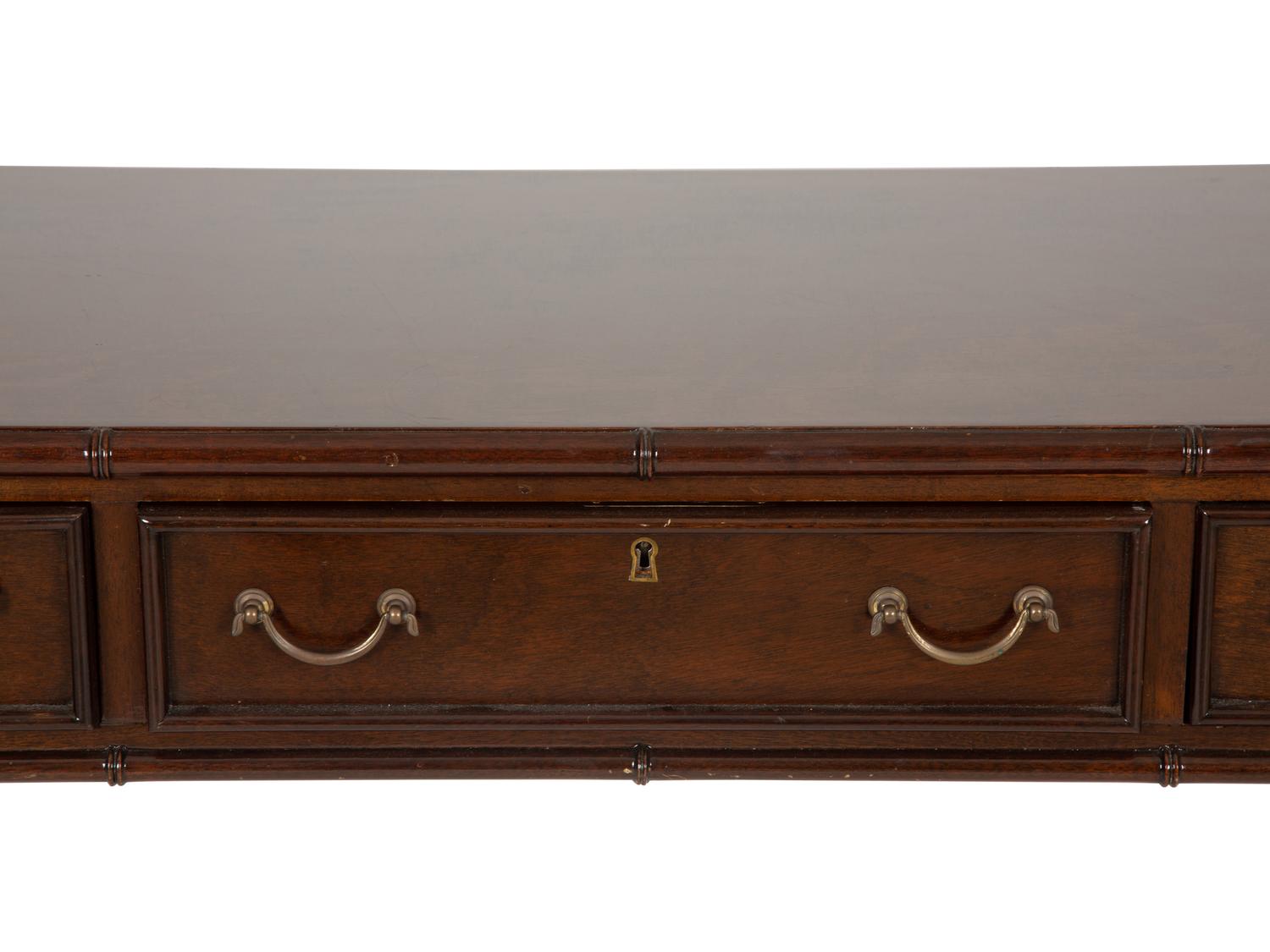 A Regency Style Mahogany Console Table