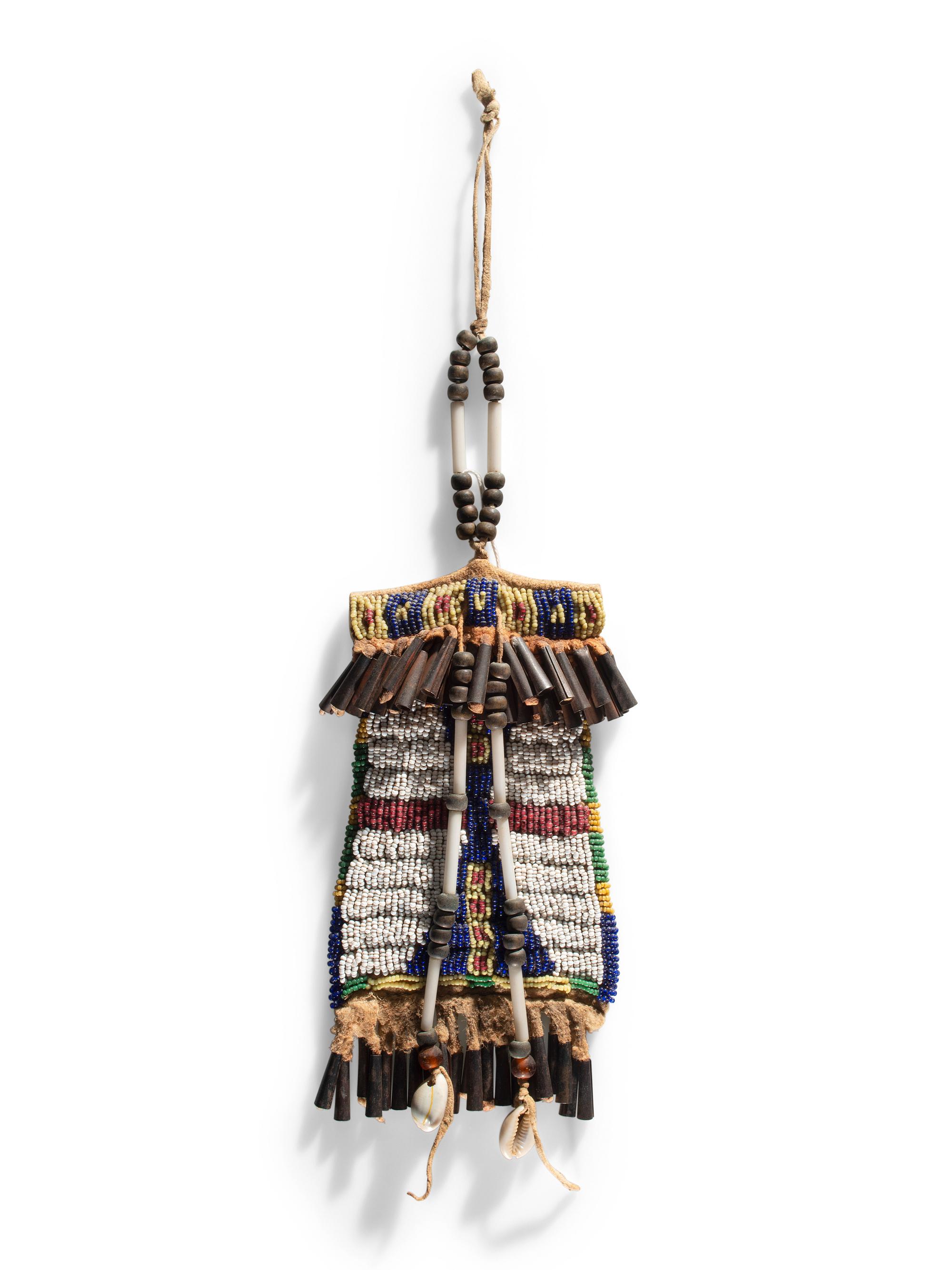 Northern Plains Beaded Hide Strike-a-Light Bag