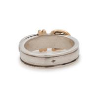 Two Hermès Items: Pair of Ear Clips and Ring