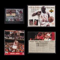 A Large Collection of Assorted Michael Jordan Basketball Cards