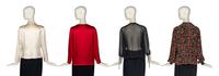Five Chanel Blouses