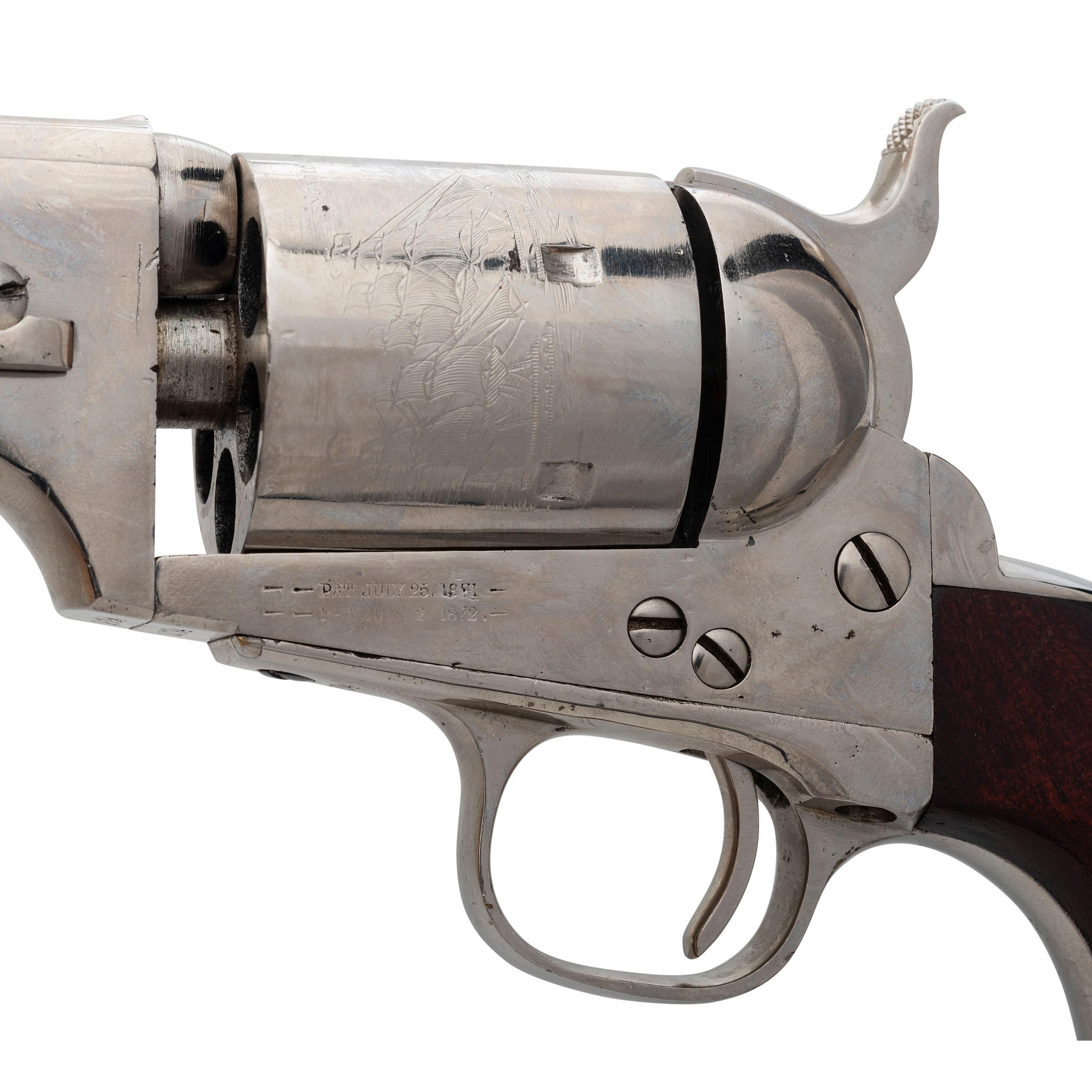Restored Colt Model 1871-72 Open Top Revolver | Freeman's