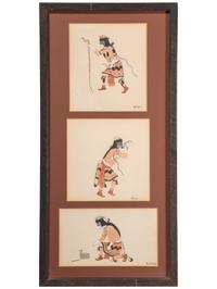untitled, Snake Dancer Triptych