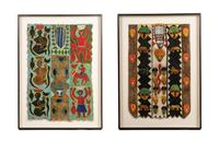 Two Yorba Beaded Chief Coats