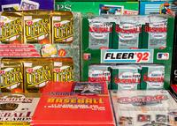 A Large Group of Assorted 1980s and 1990s Baseball Cards Including Complete Sets and Unopened Material,