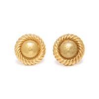 YELLOW GOLD EARCLIPS