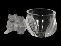 A Group of Lalique Table Articles