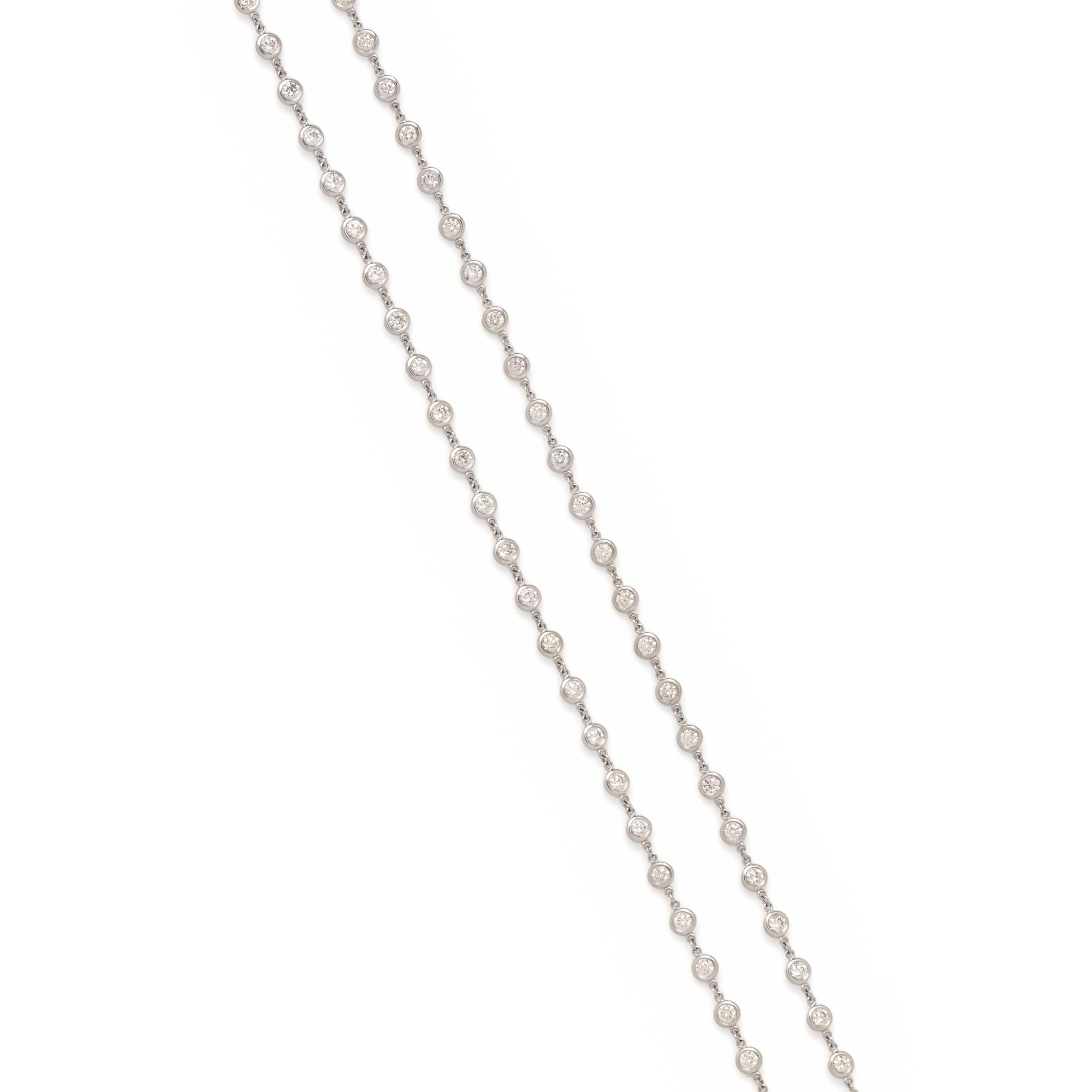 DIAMOND STATION NECKLACE