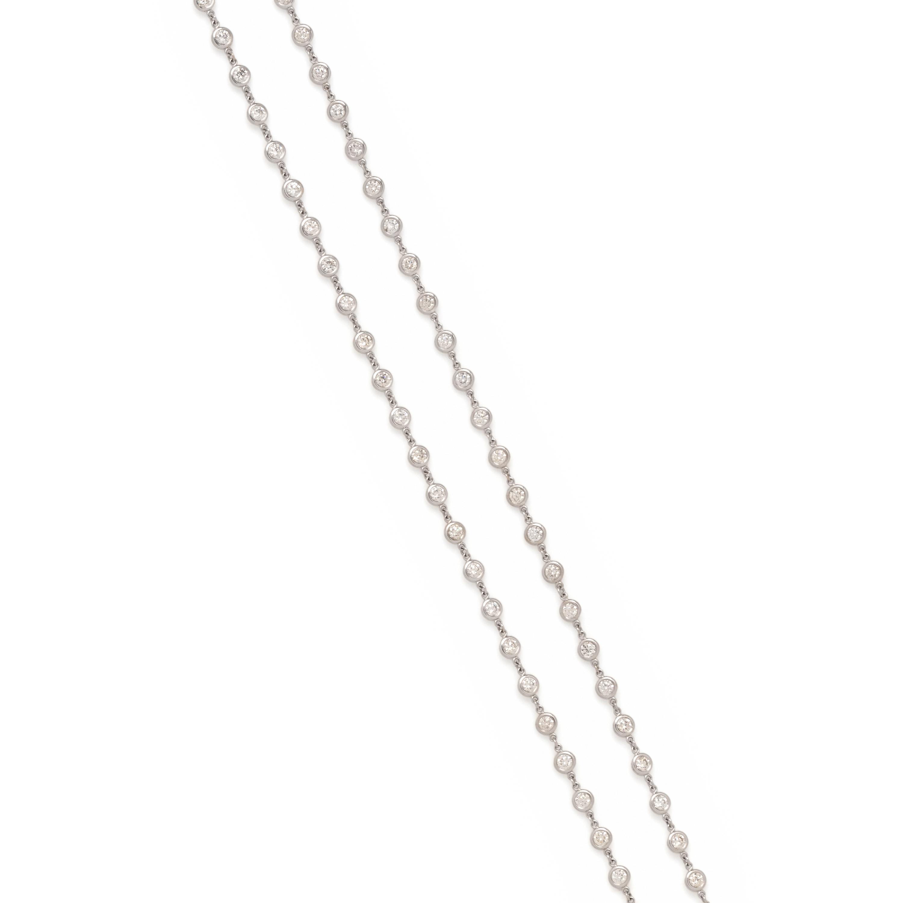 DIAMOND STATION NECKLACE