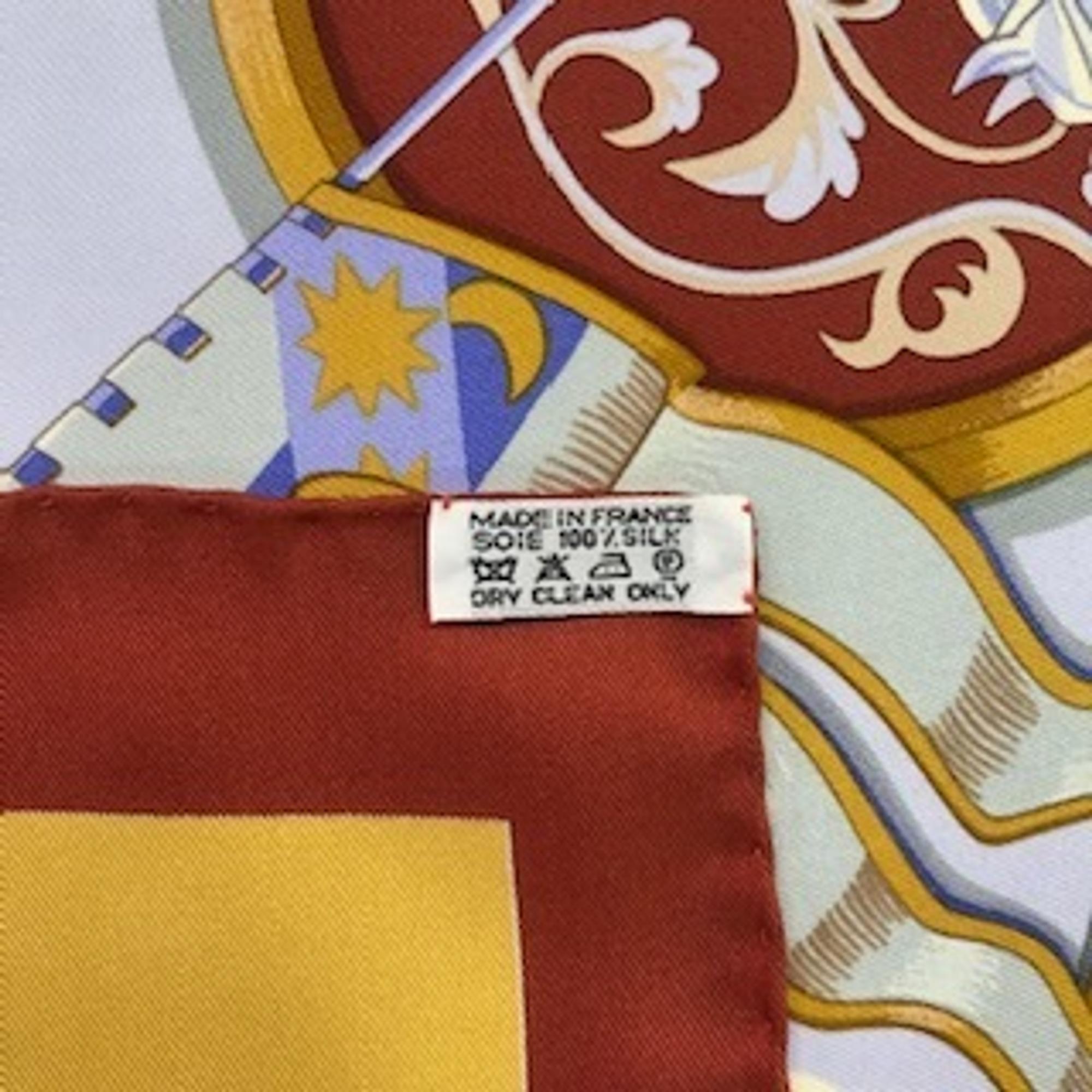 Hermès 90cm Silk Scarf