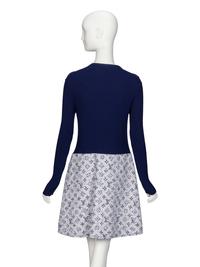 Louis Vuitton, Knit & Tweed Dress