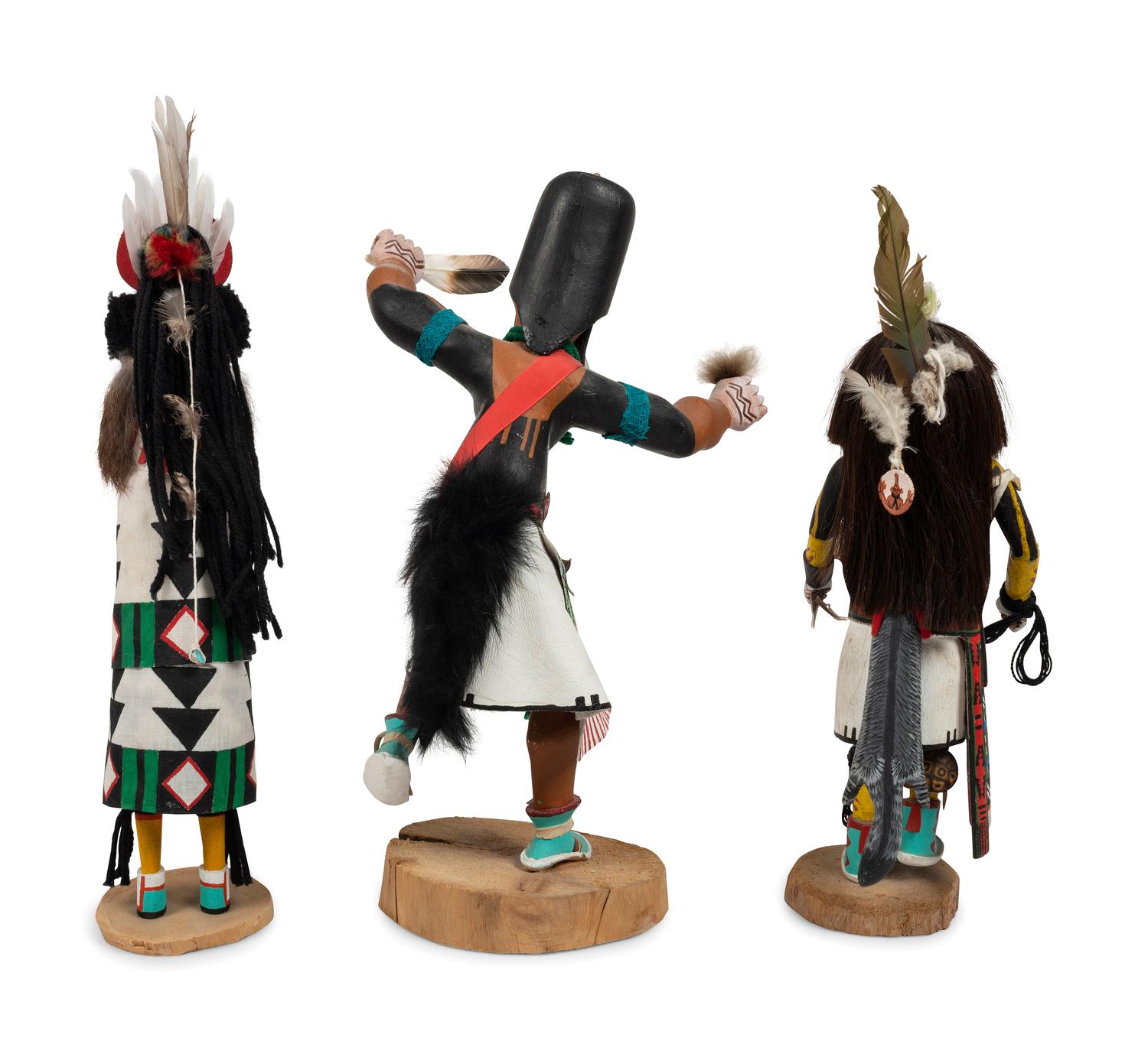 Group of Hopi and Zuni Katsinas