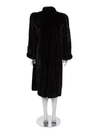 Unlabeled, Attributed to Yves Saint Laurent Mink Fur Coat