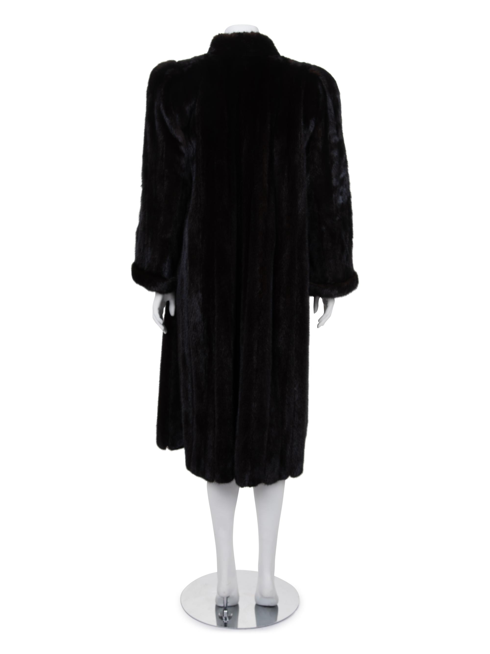 Unlabeled, Attributed to Yves Saint Laurent Mink Fur Coat